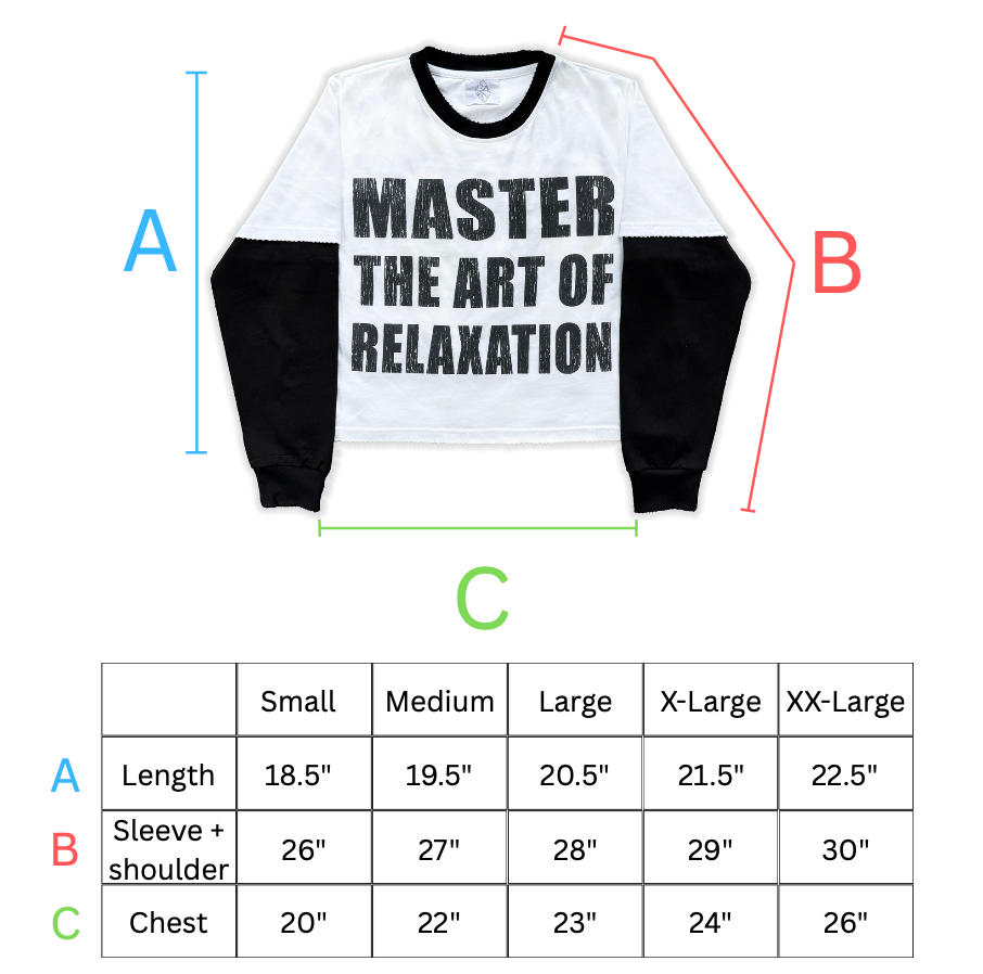 "Relaxation" Long-Sleeve